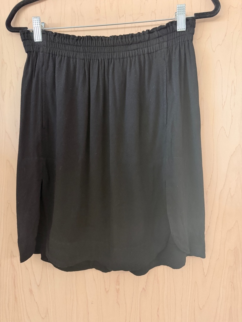 Isabel Marant Black Elastic Waist Skirt